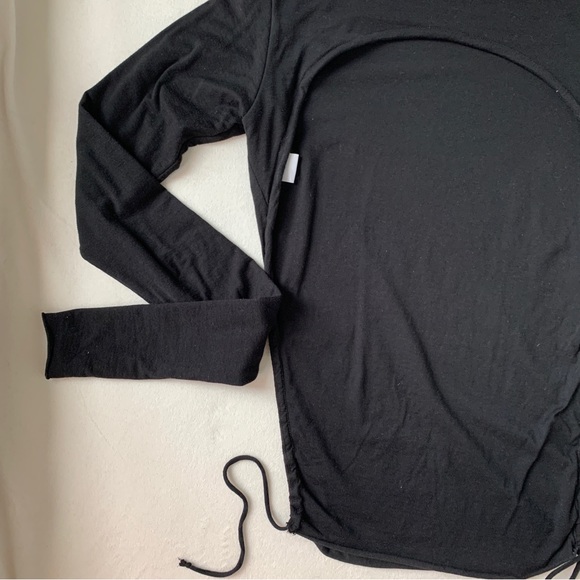 ARE YOU AM I SAIA TOP IN BLACK SIZE SMALL - Picture 10 of 15